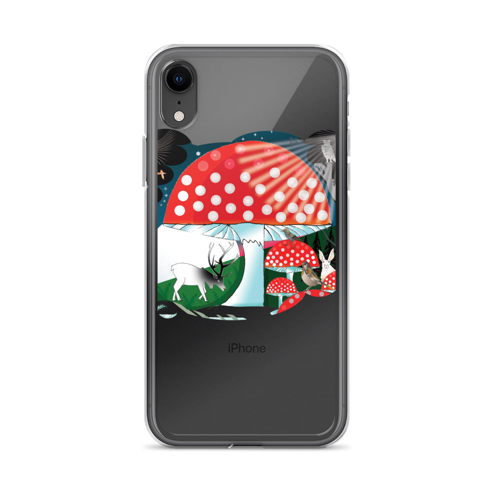 iPhone Case, Winter Mushroom