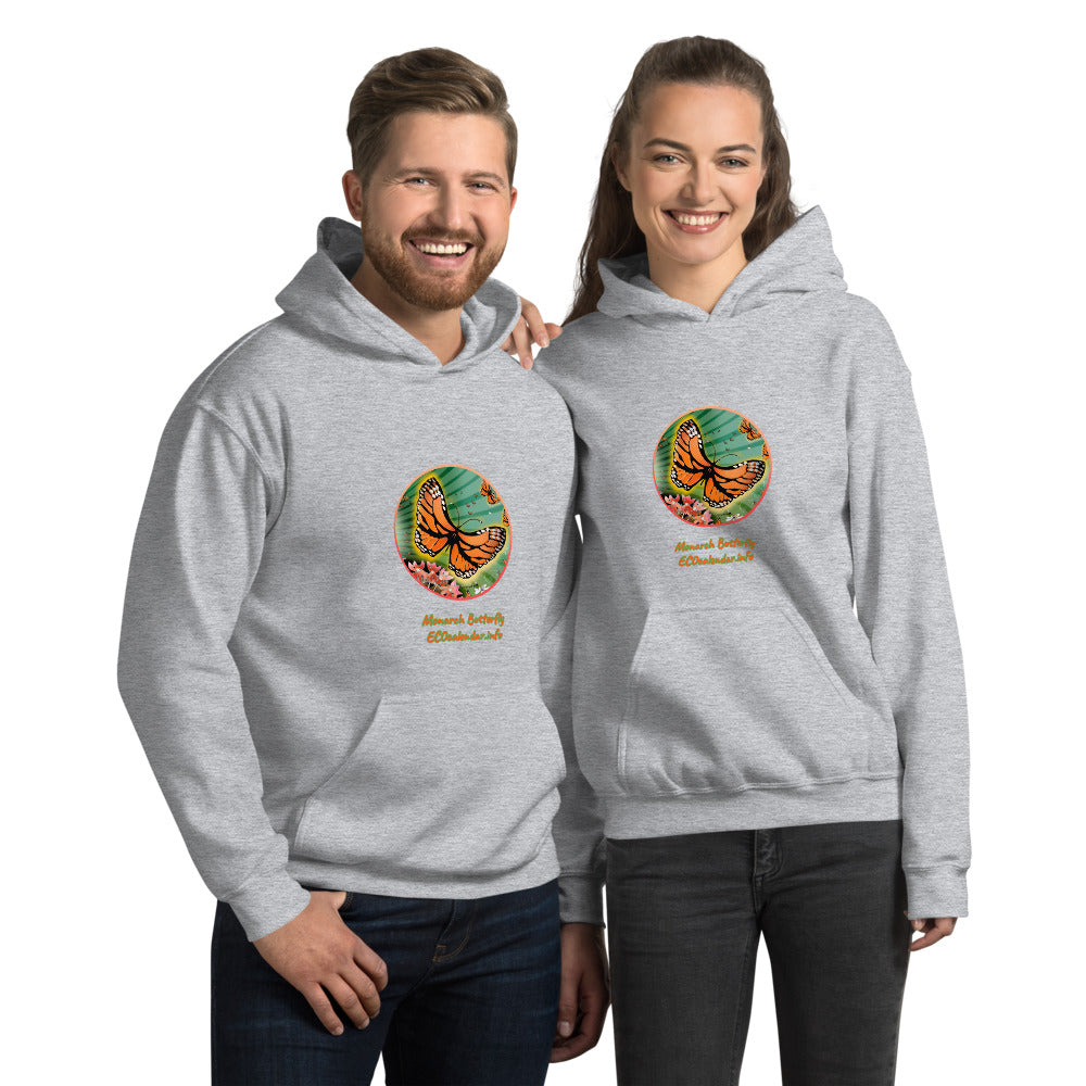 Unisex Hoodie, Summer Monarch