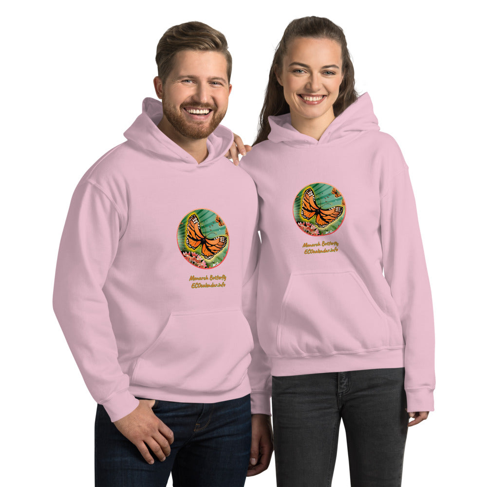 Unisex Hoodie, Summer Monarch