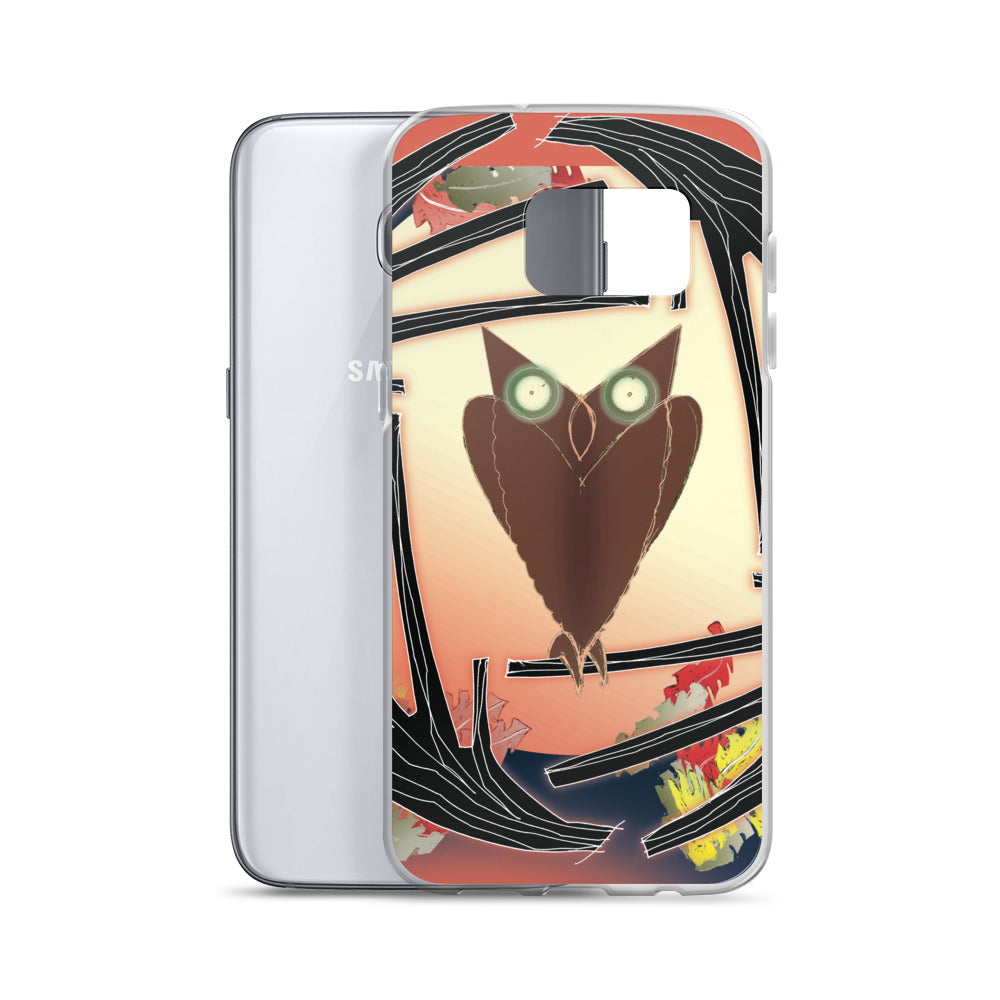 Samsung Case, Fall Owl