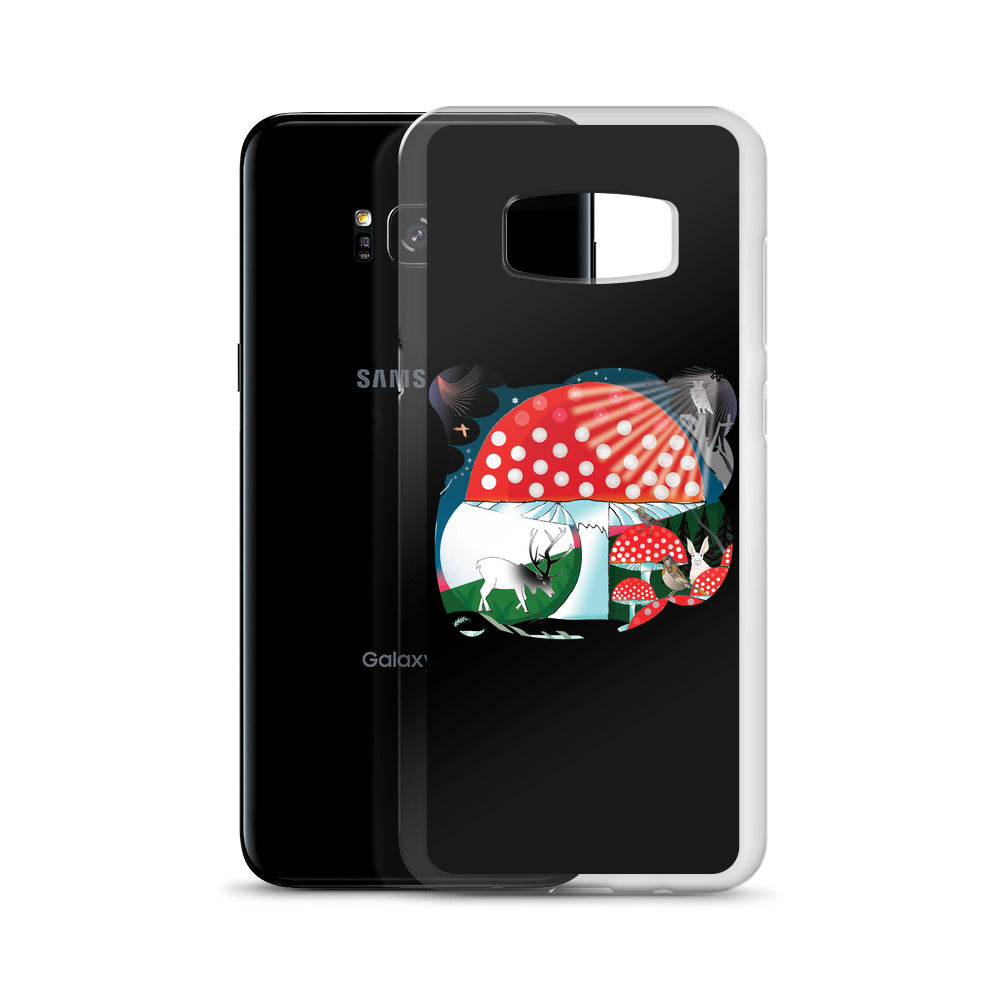 Samsung Case, Winter Mushroom