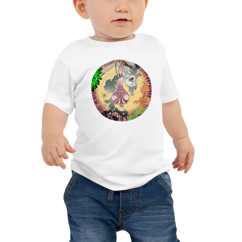 Baby Jersey Short Sleeve Tee, Summer spider