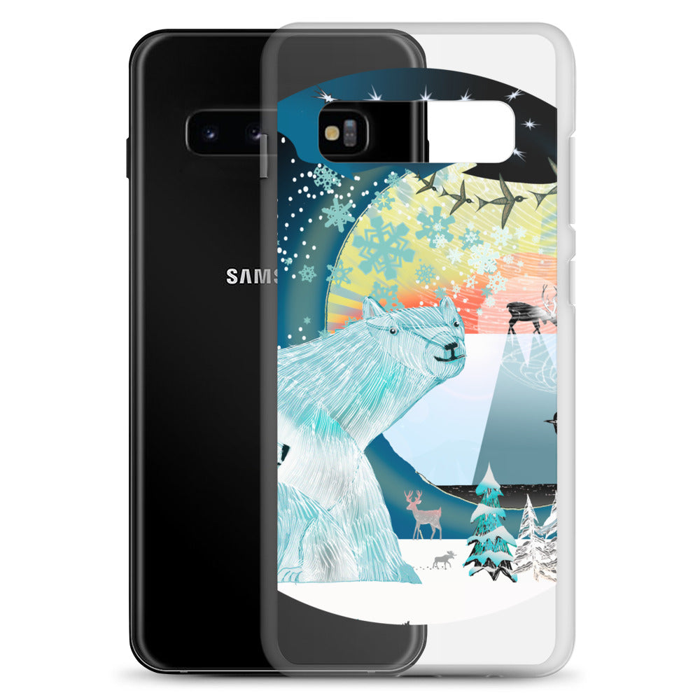 Samsung Case, Winter Bear