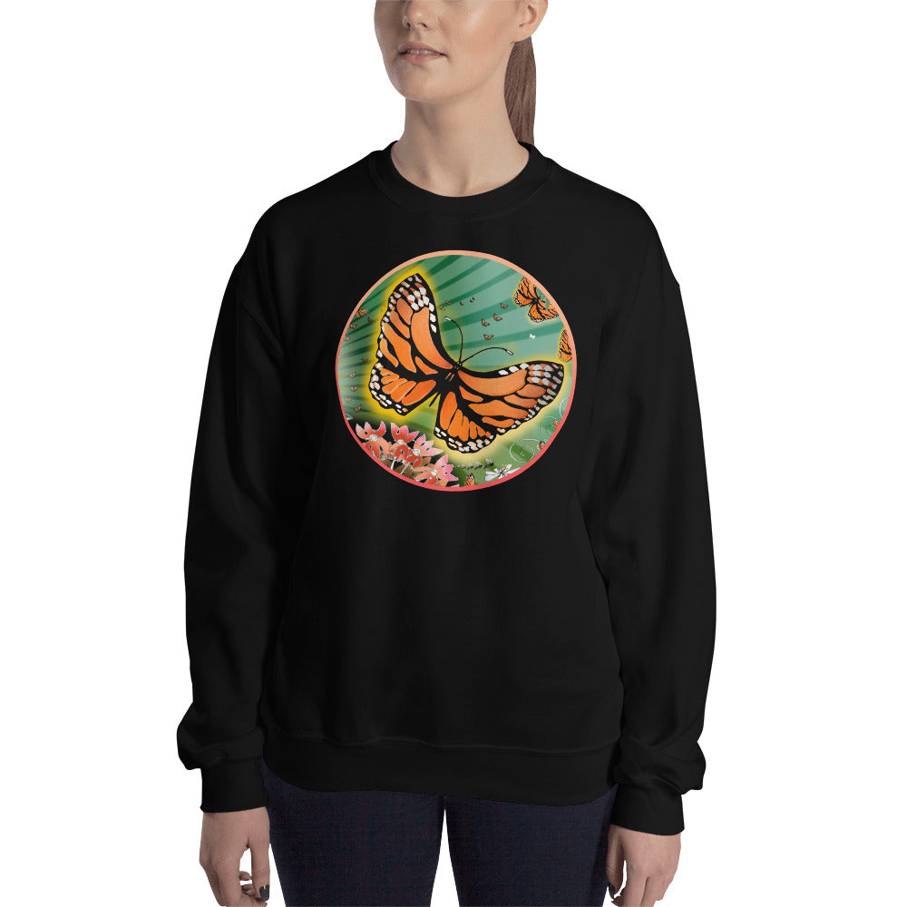Sweatshirt, Summer Monarch