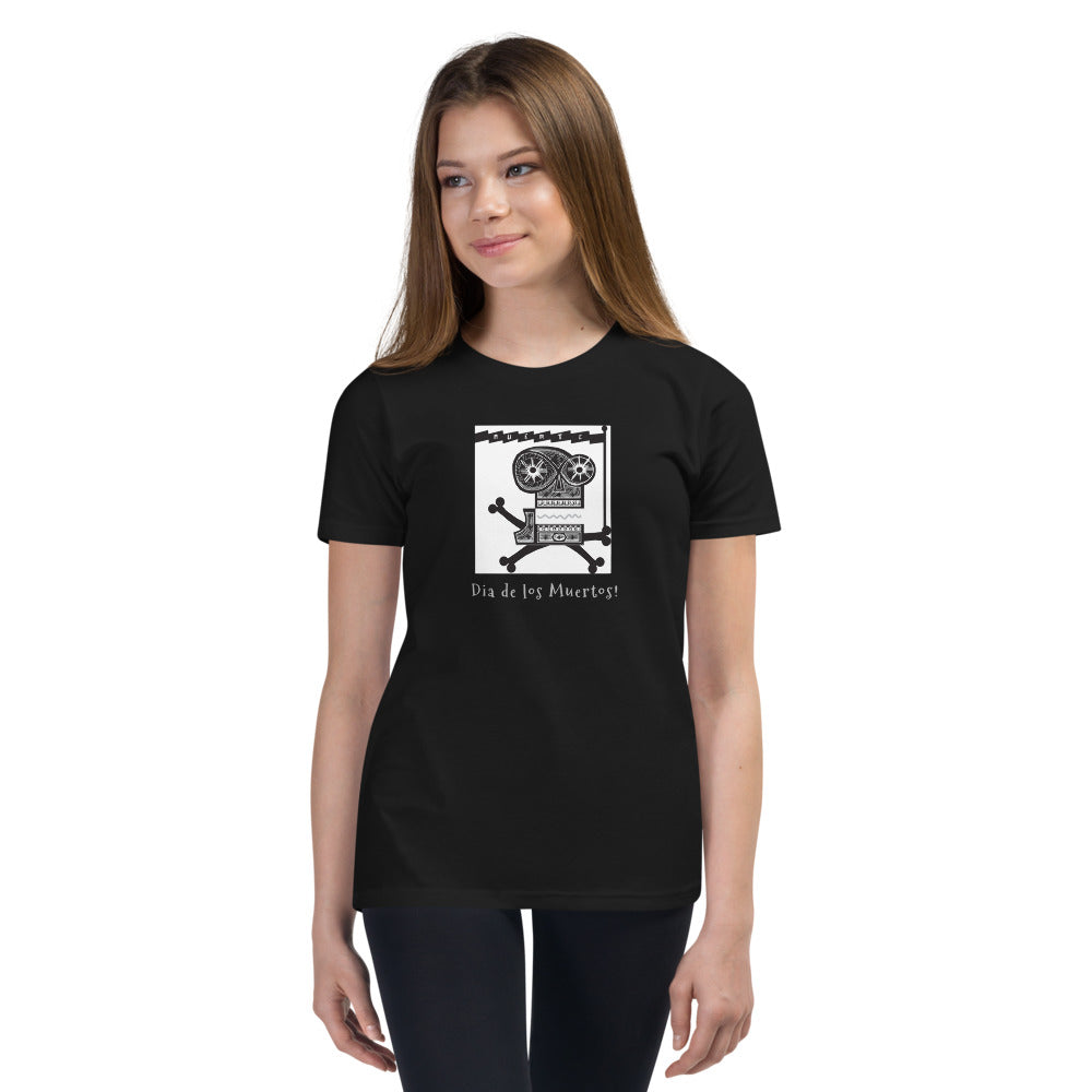 Youth Short Sleeve T-Shirt, Dia de los Muertos
