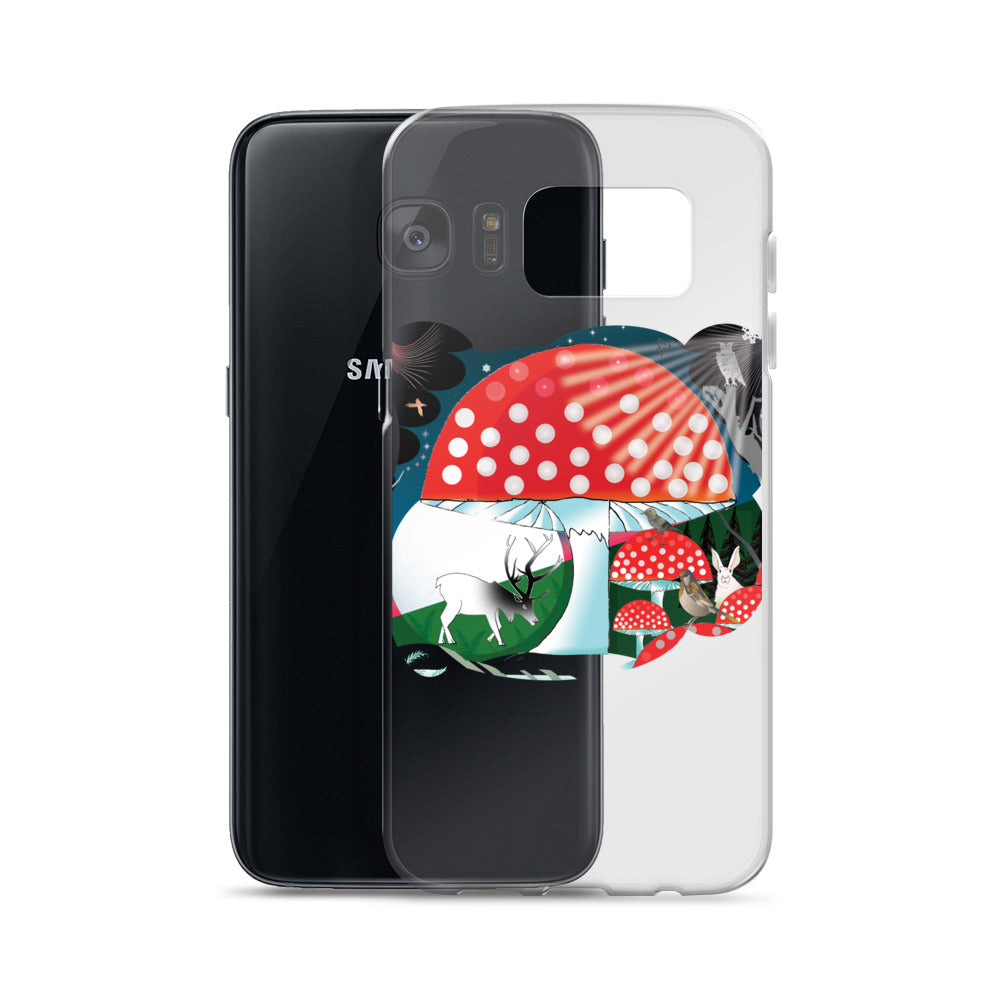 Samsung Case, Winter Mushroom