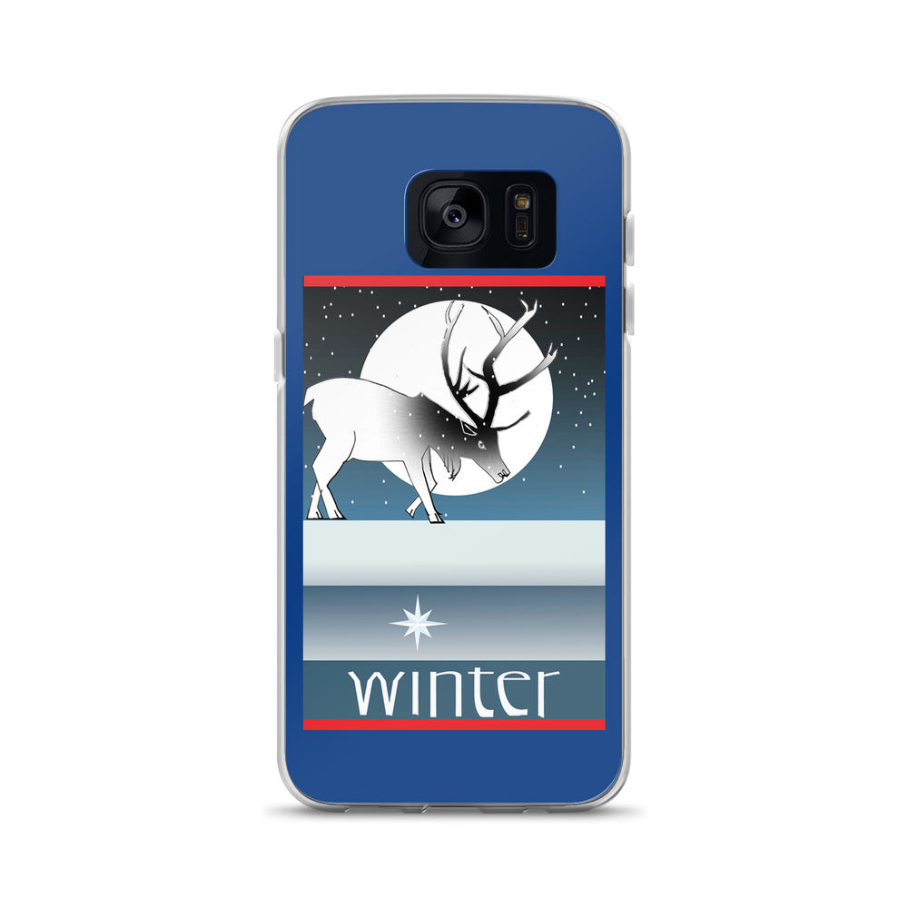 Samsung Case, Winter Deer