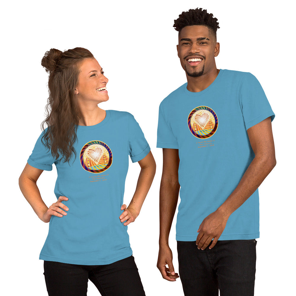 Short Sleeved Unisex T-Shirt, The Heart of San Francisco