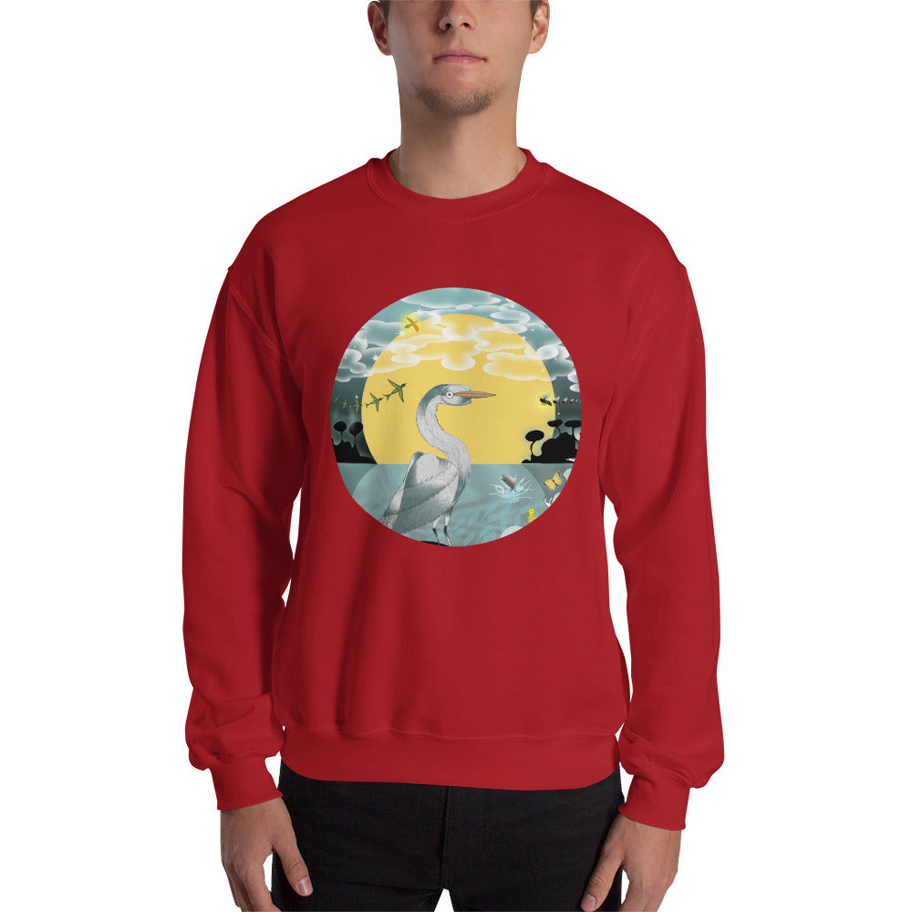 Sweatshirt, Spring Egret