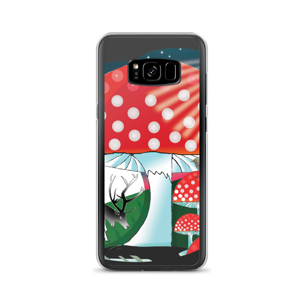 Samsung Case, Winter Mushroom
