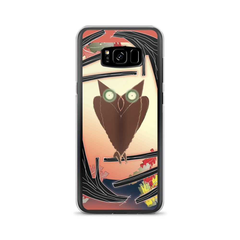 Samsung Case, Fall Owl