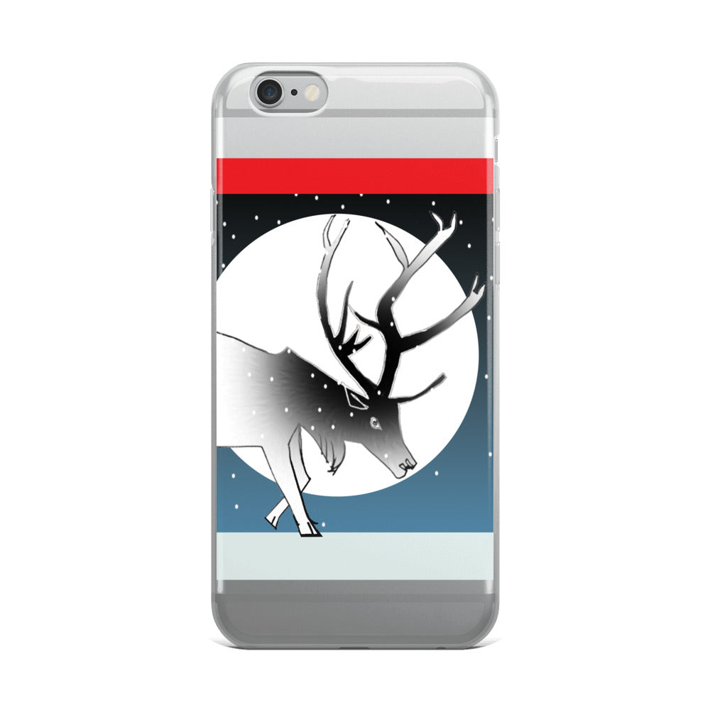 iPhone Case, Winter Stag