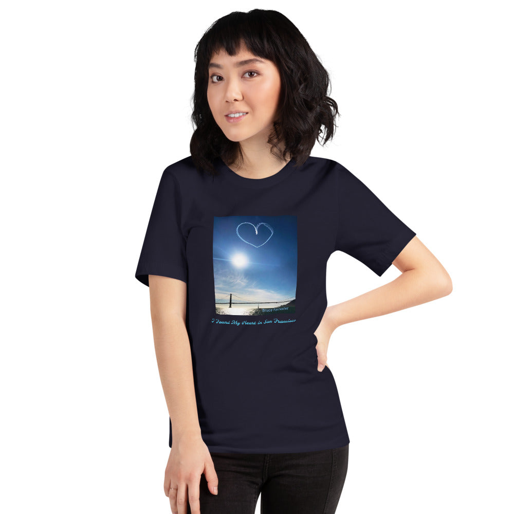 Short-Sleeve Unisex T-Shirt, The Heart of San Francisco