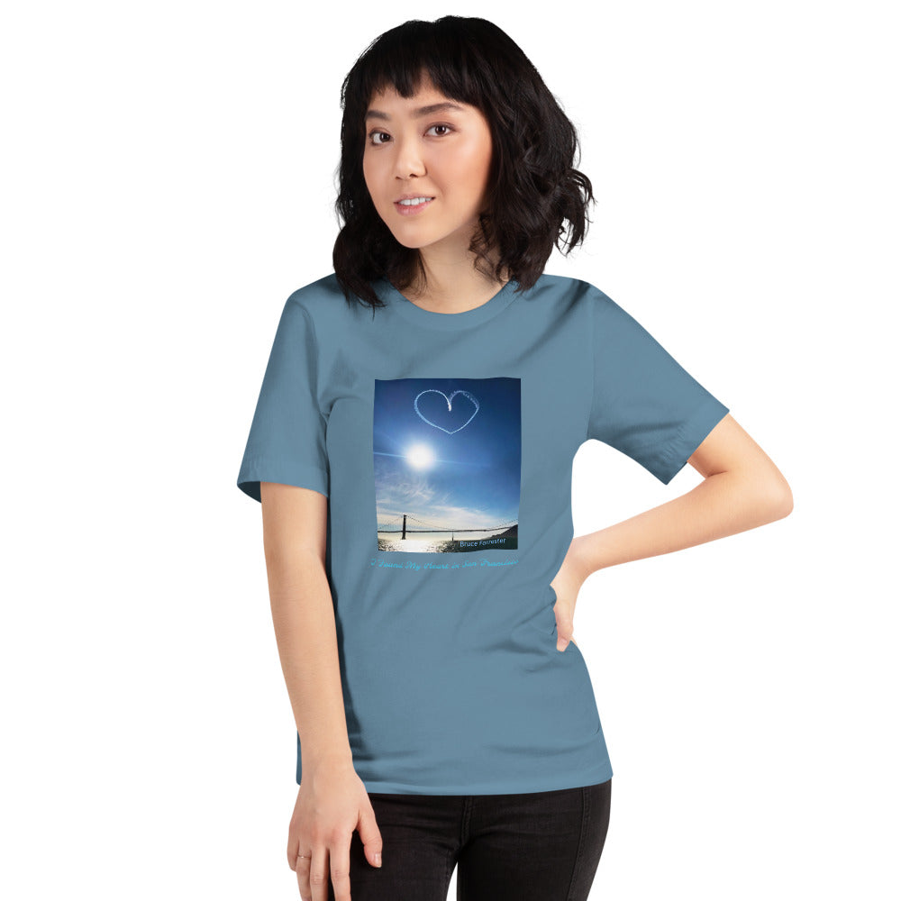 Short-Sleeve Unisex T-Shirt, The Heart of San Francisco