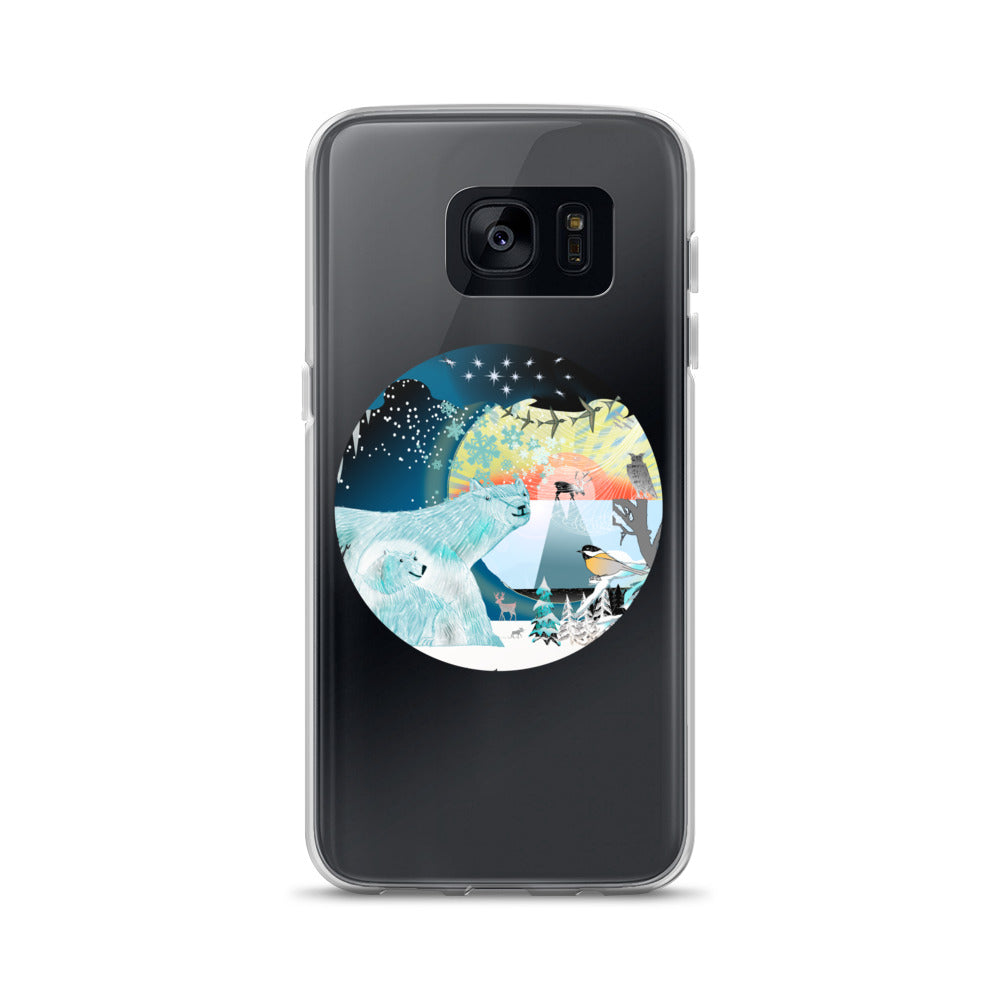 Samsung Case, Winter Polar Bear