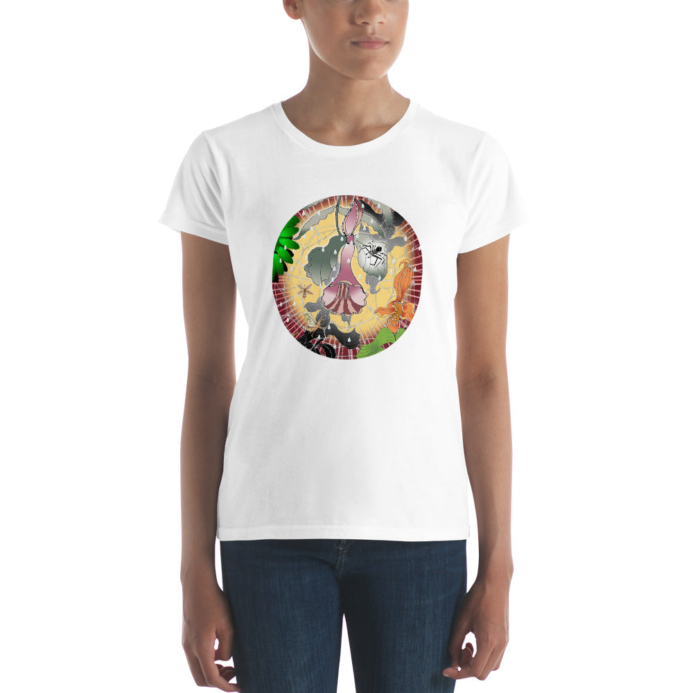 Women's short sleeve t-shirt, Summer Spider