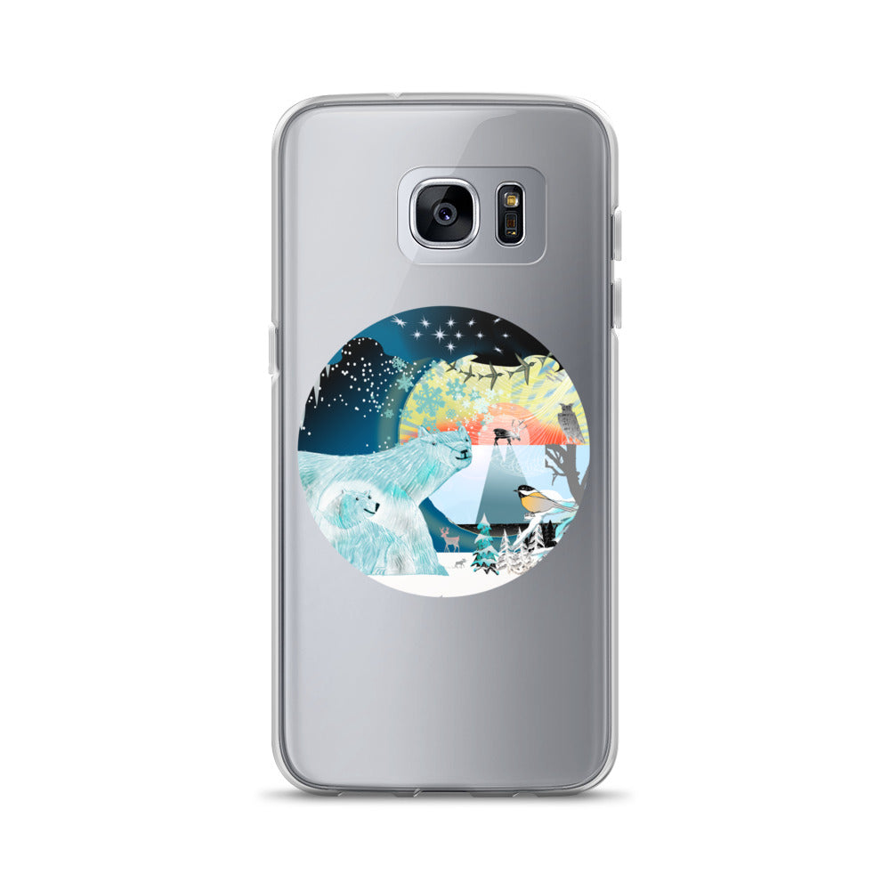 Samsung Case, Winter Polar Bear