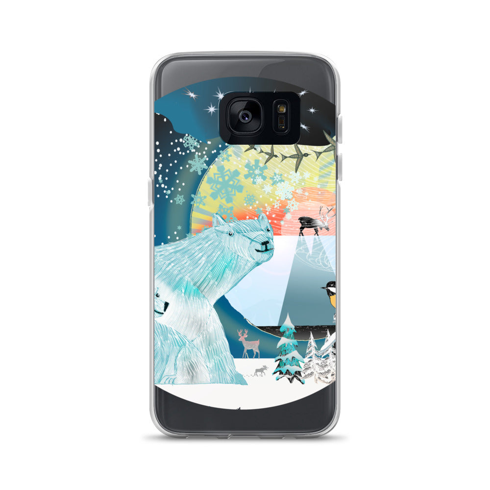 Samsung Case, Winter Bear