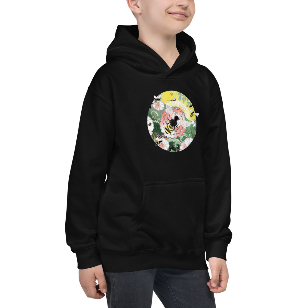 Kids Hoodie, Spring Bee