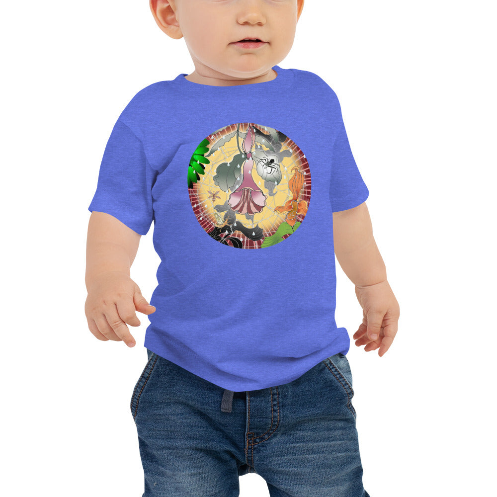 Baby Jersey Short Sleeve Tee, Summer spider