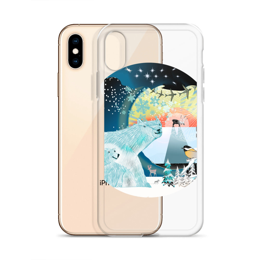 iPhone Case, Winter Polar Bear