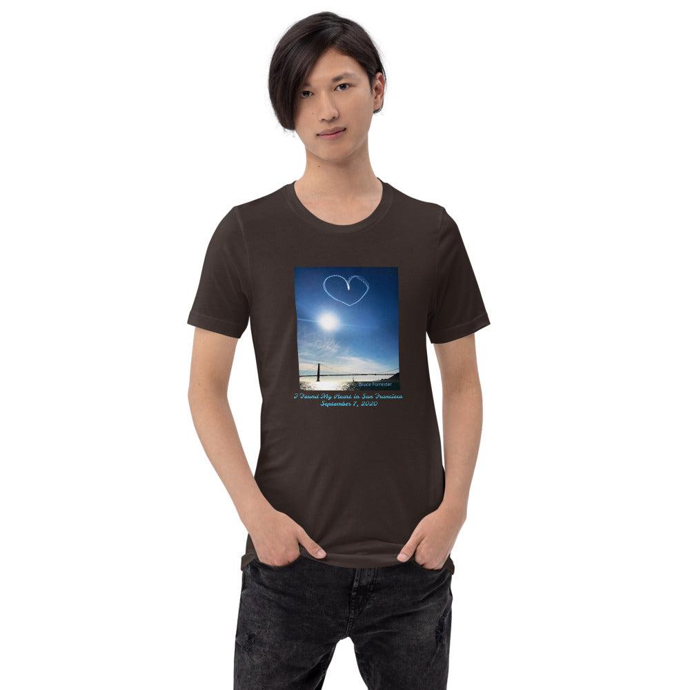 Short-Sleeve Unisex T-Shirt, The Heart of San Francisco