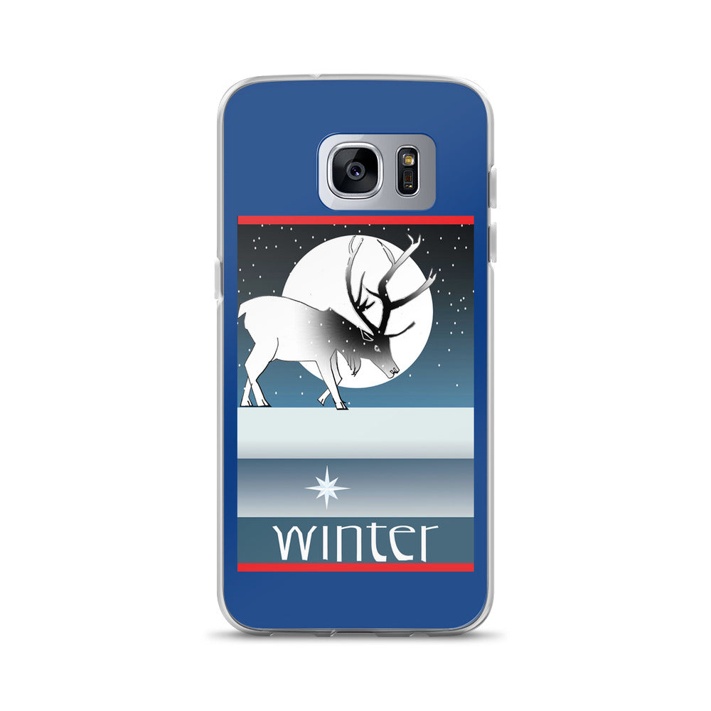 Samsung Case, Winter Deer