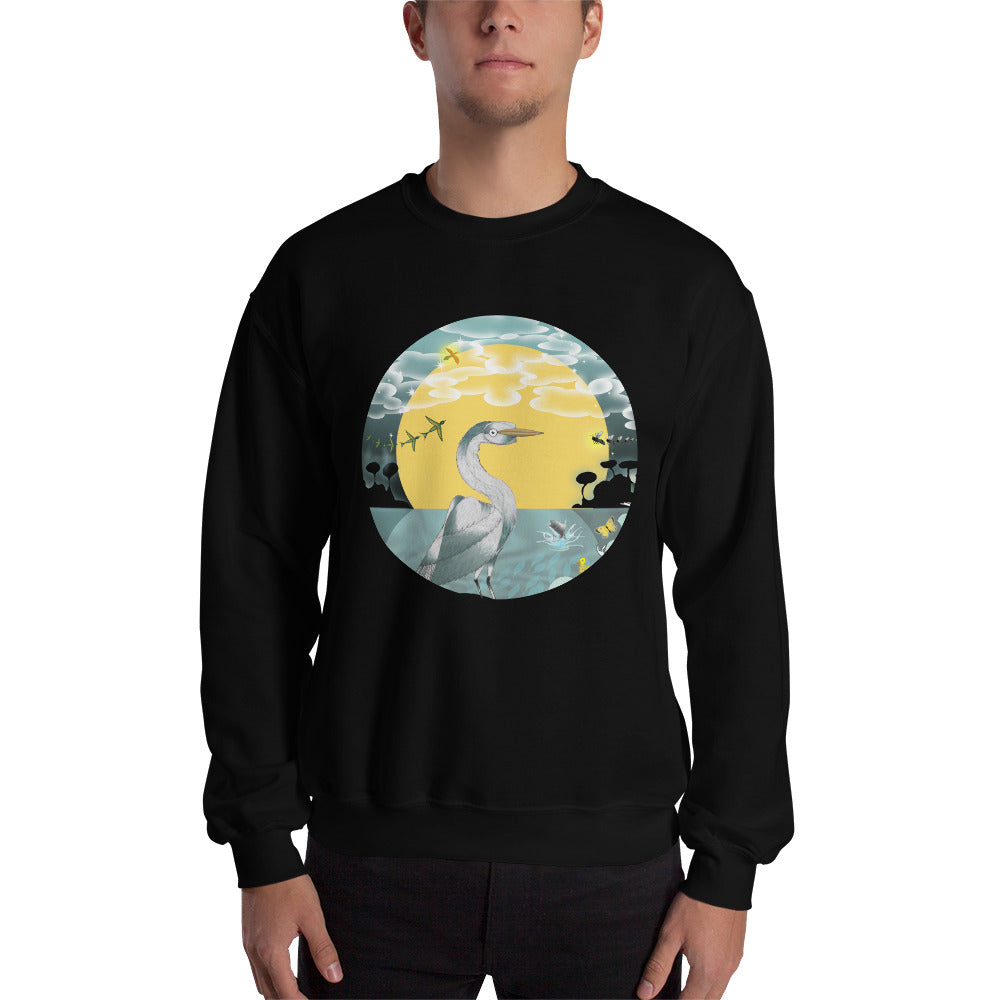Sweatshirt, Spring Egret