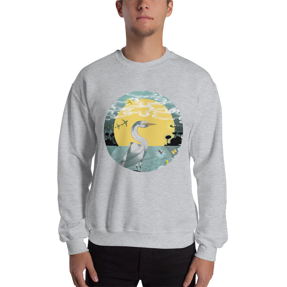 Sweatshirt, Spring Egret