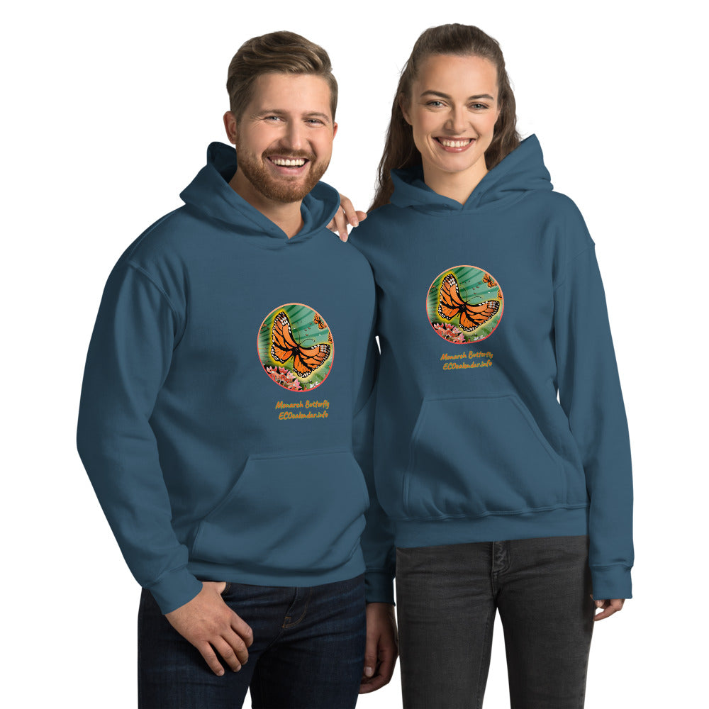 Unisex Hoodie, Summer Monarch