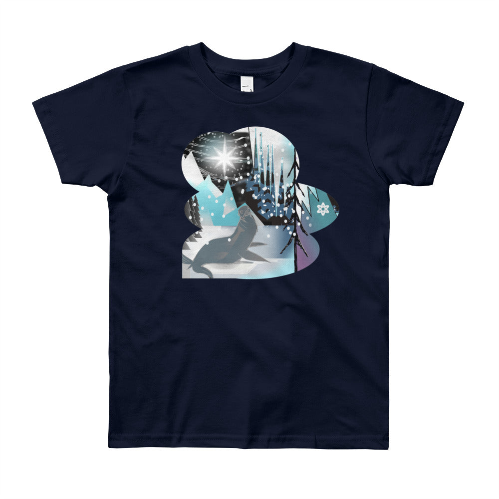 Youth Short Sleeve T-Shirt, Winter Seal