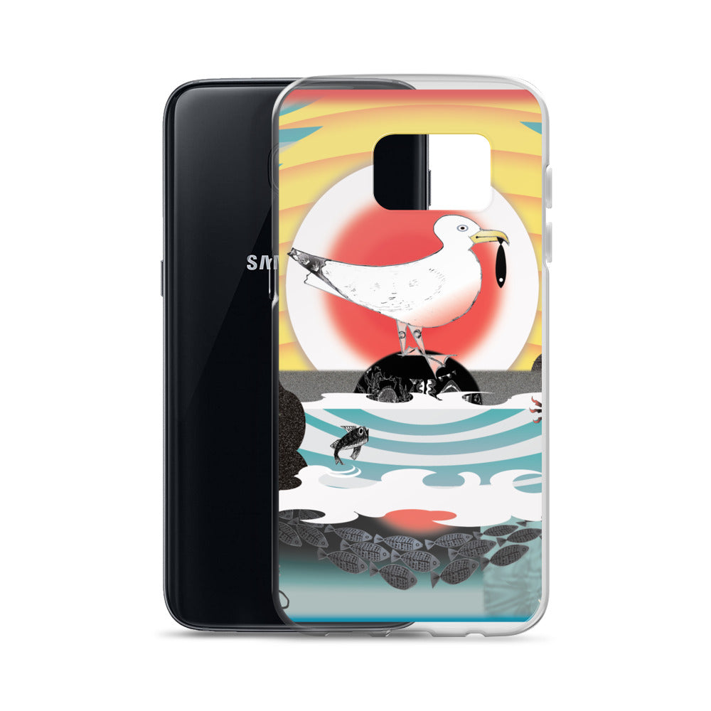 Samsung phone case, Summer Seagull