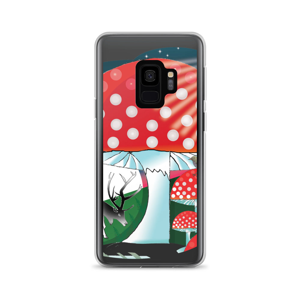 Samsung Case, Winter Mushroom