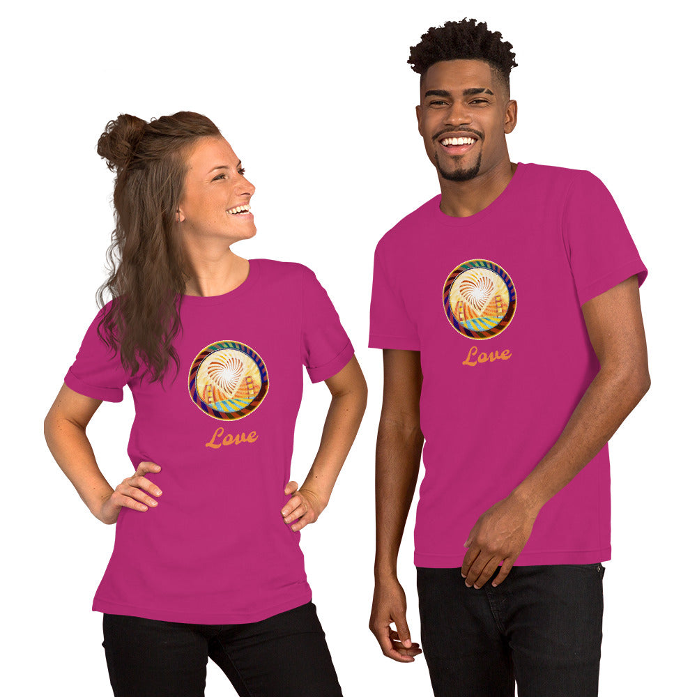 Short-Sleeve Unisex T-Shirt, The Heart of San Francisco