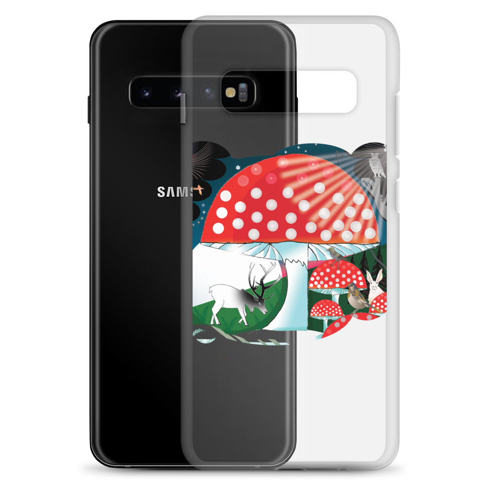 Samsung Case, Winter Mushroom