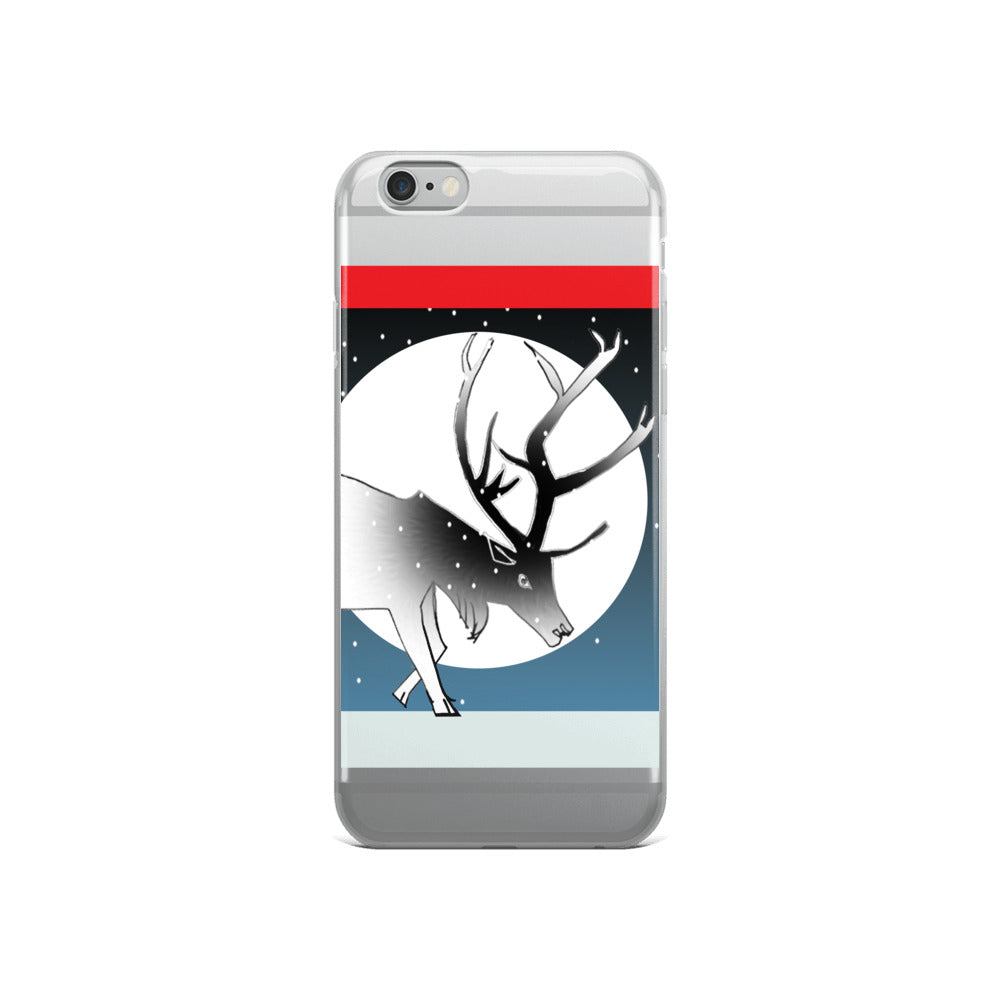 iPhone Case, Winter Stag