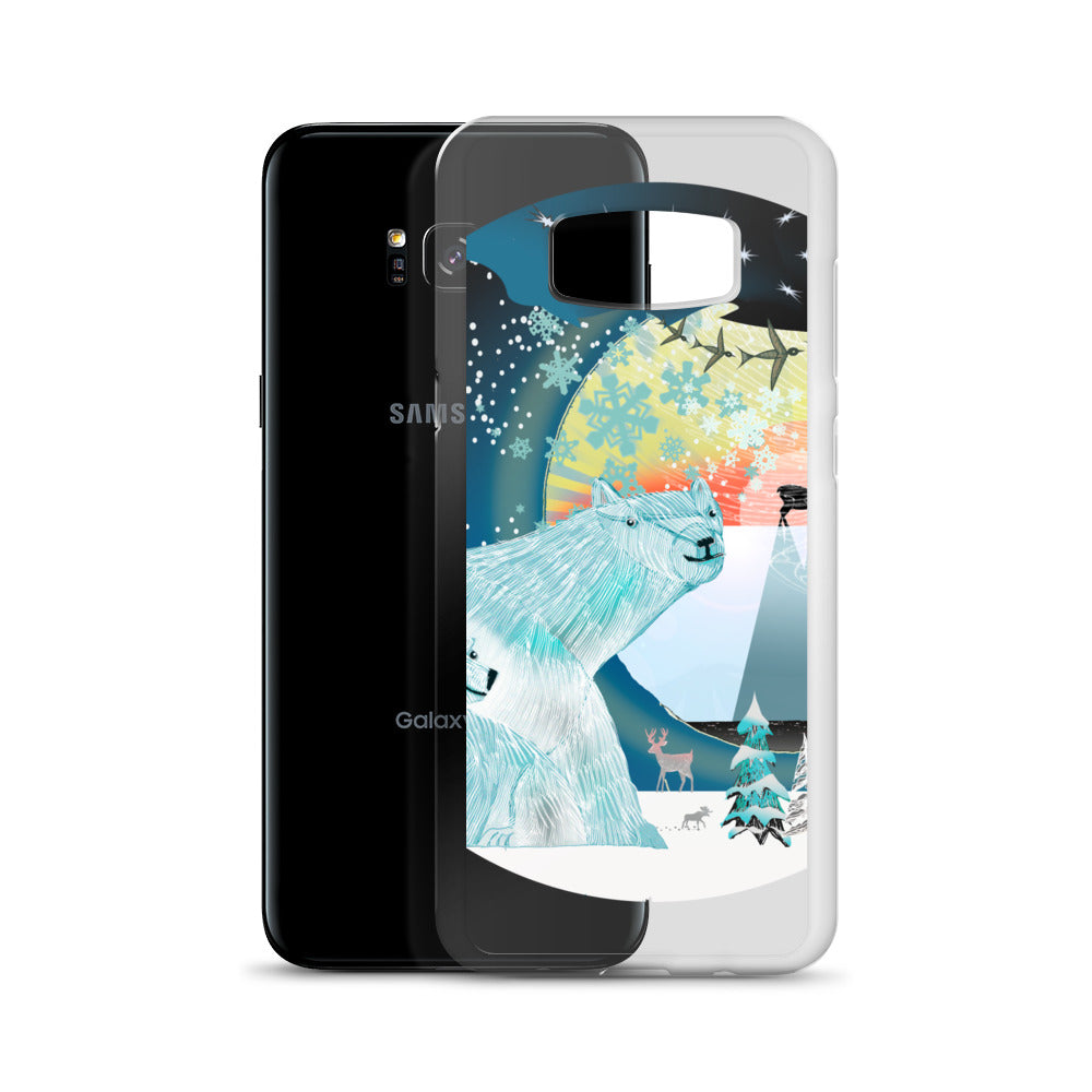 Samsung Case, Winter Bear