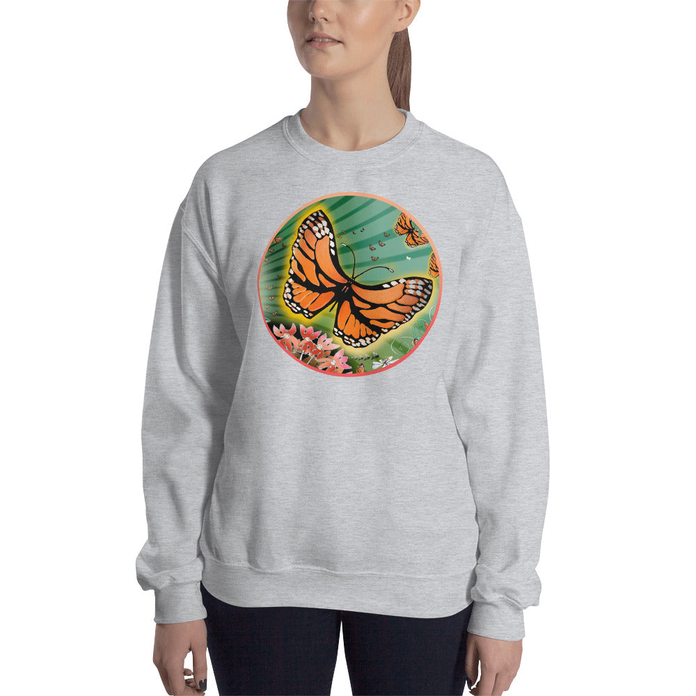 Sweatshirt, Summer Monarch