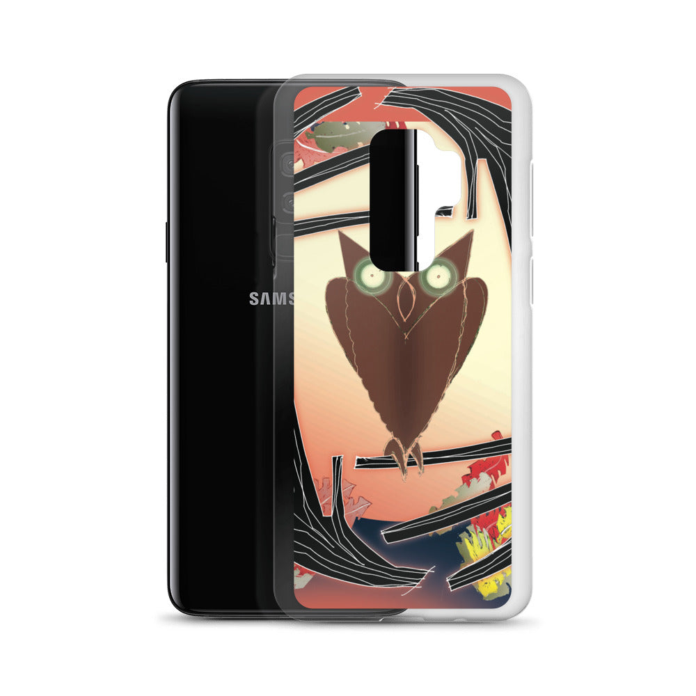 Samsung Case, Fall Owl