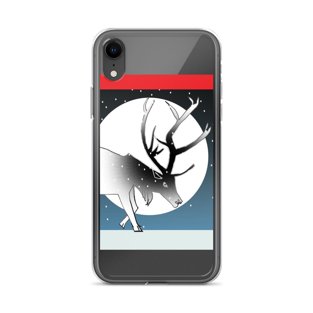 iPhone Case, Winter Stag