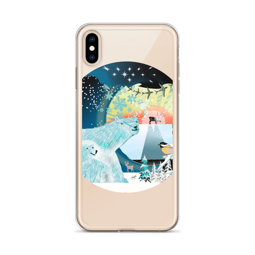 iPhone Case, Winter Polar Bear