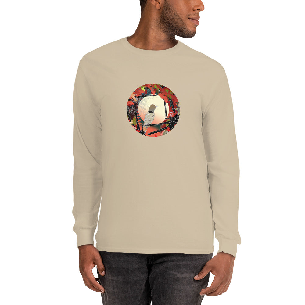 Long Sleeve T-Shirt, Autumn Northern Flicker