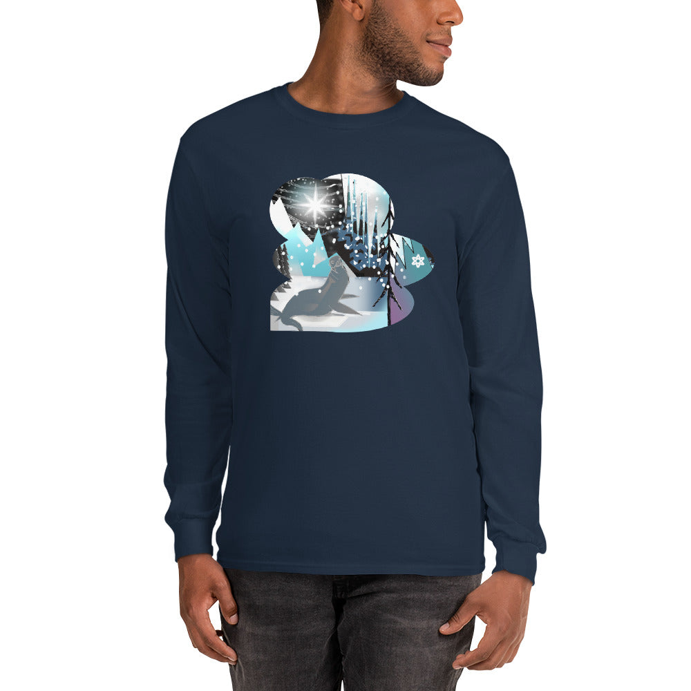 Long Sleeve T-Shirt, Winter Seal