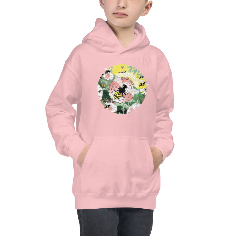 Kids Hoodie, Spring Bee
