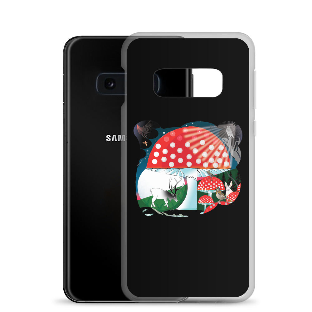 Samsung Case, Winter Mushroom