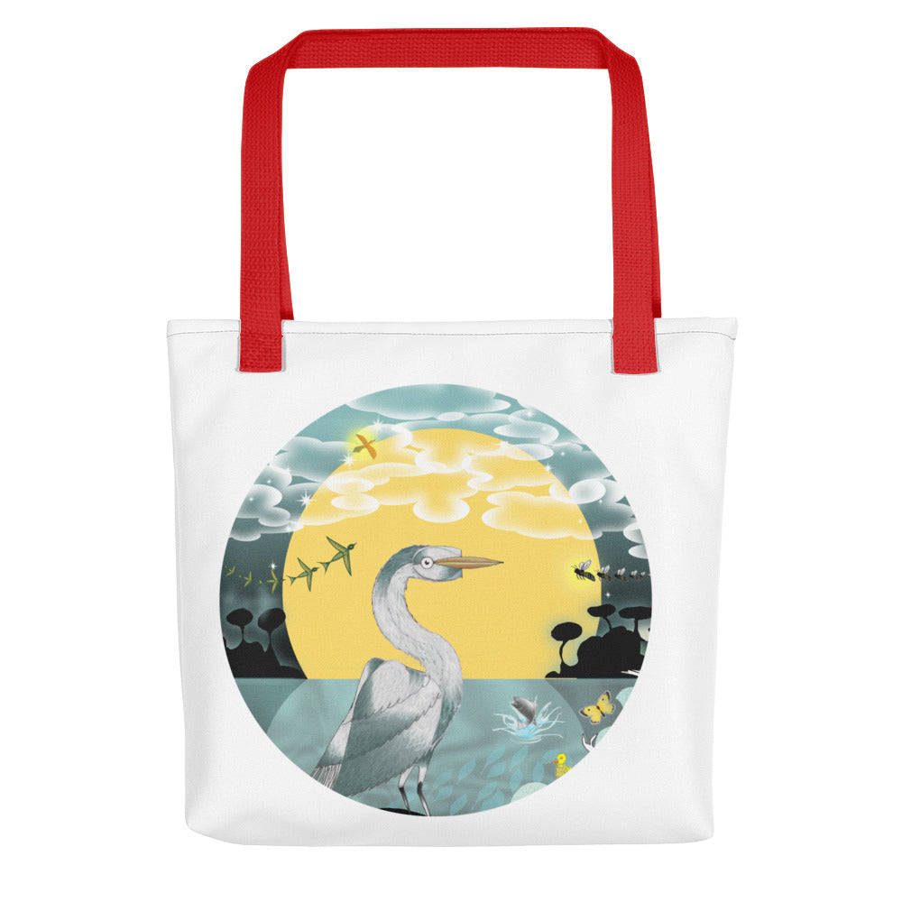 Tote bag, Summer Egret
