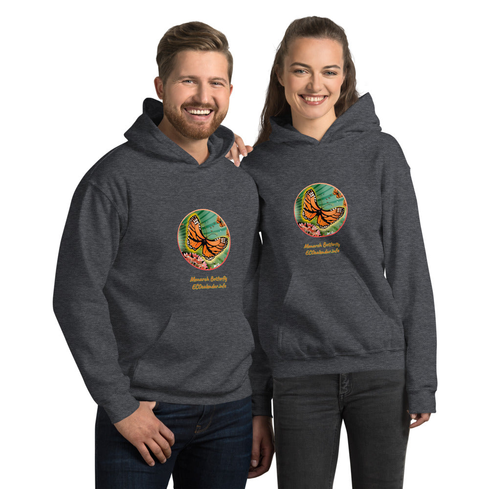 Unisex Hoodie, Summer Monarch