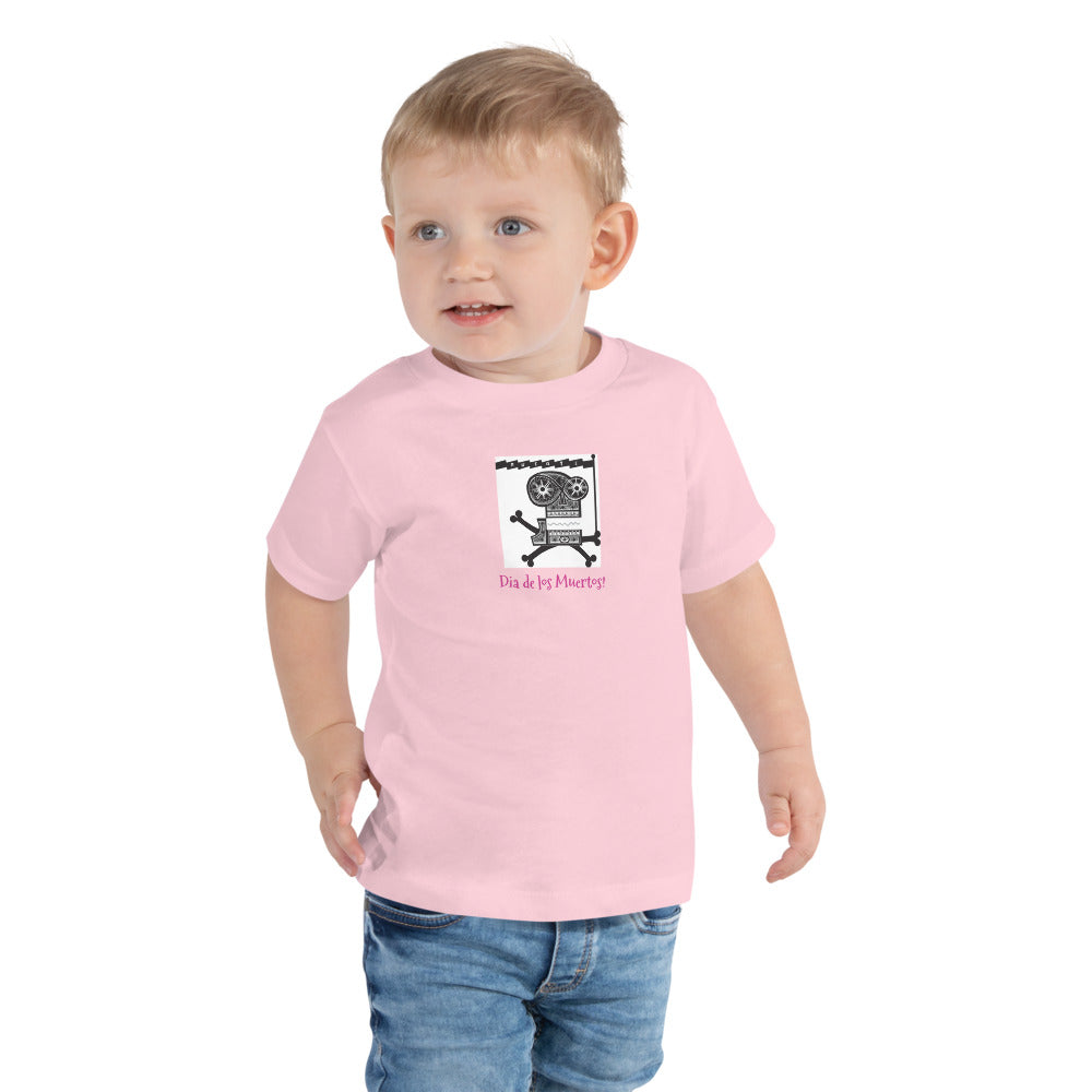 Toddler Short Sleeve Tee, Dia de los Muertos