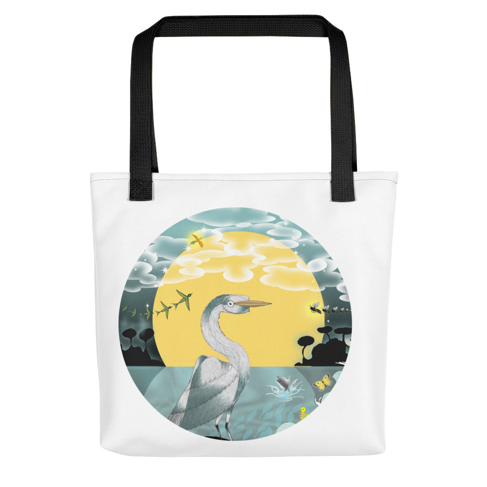 Tote bag, Summer Egret