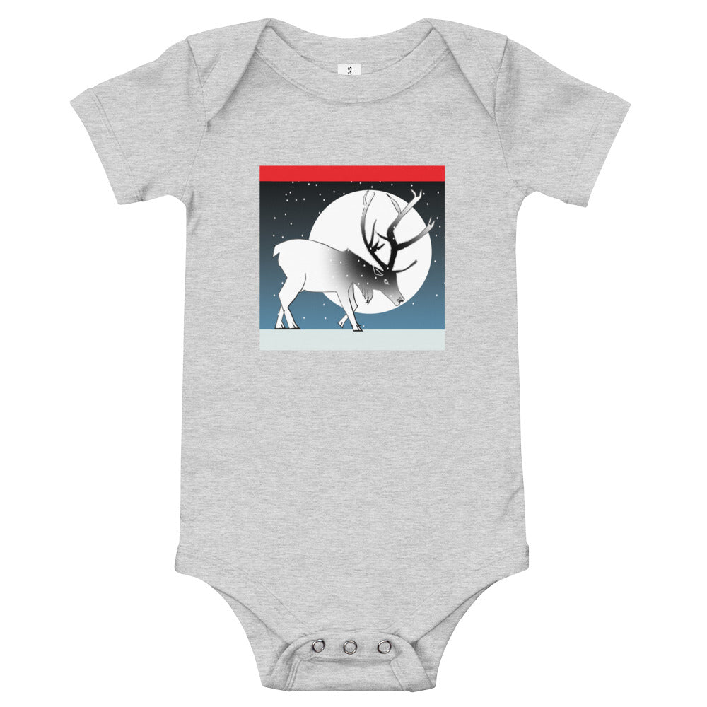 T-Shirt infants, Winter Deer